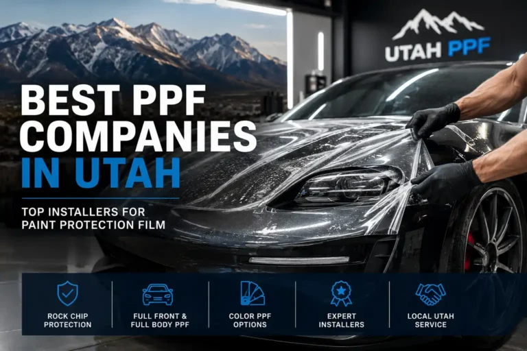 Best PPF Companies In Utah: Top Installers For Paint Protection Film